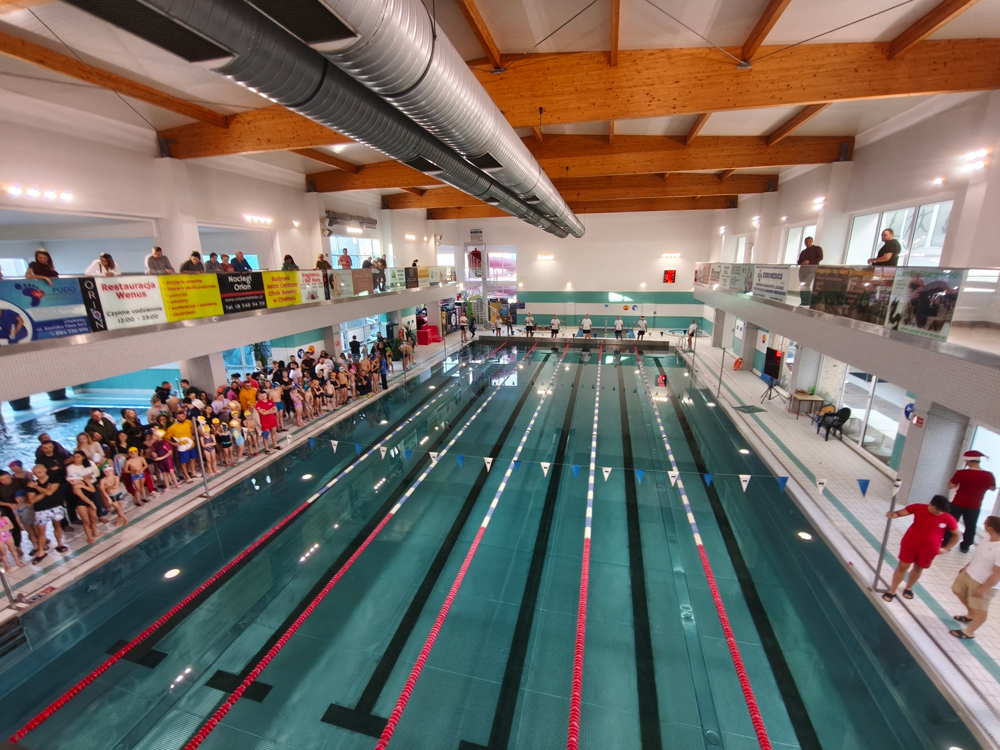 Zawody pływackie z Panią Martą z Korzennej